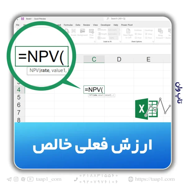 تابع NPV