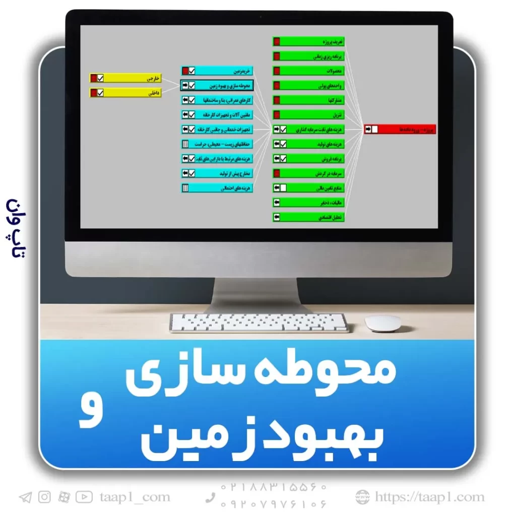 محوطه سازی و بهبود زمین