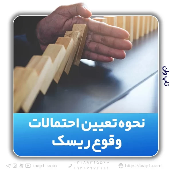 نحوه‌ تعیین احتمالات وقوع ریسک